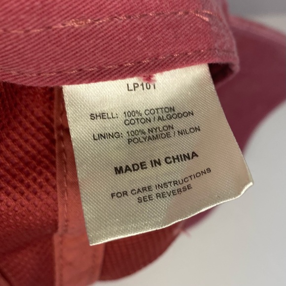 Adams Headwear - Mystery GHD Logo - Red Denim Adjustable Strapback Trucker Cap. - Picture 8 of 11